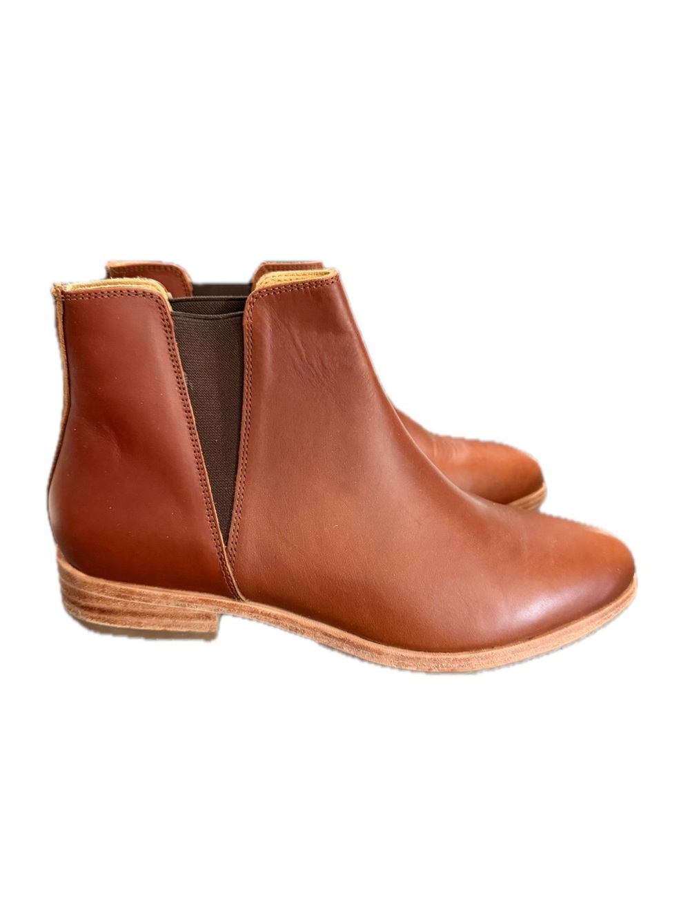 Nisolo 9 Brown Women’s Leather Everyday Chelsea Booties NEW NIB